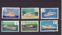 1961 Romania Ship Stamps Used / CTO (79759)