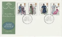 1975-10-22 Jane Austen Stamps Steventon FDC (79823)
