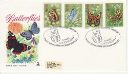 1981-05-13 Butterflies Stamps Bramber FDC (79854)