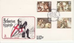 1985-09-03 Arthurian Legend Stamps Winchester FDC (79862)
