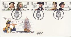 1982-06-16 Maritime Heritage Stamps Broadlands FDC (79879)