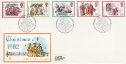 1982-11-17 Christmas Stamps Bethlehem FDC (79885)