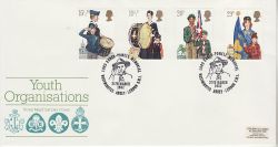 1982-03-24 Youth Organisations London SW1 FDC (79934)