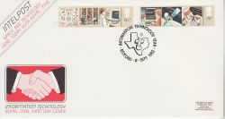 1982-09-08 Technology Stamps Bedford FDC (79936)