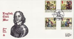 1992-06-16 Civil War Stamps Huntingdon FDC (79960)