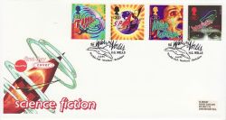 1995-06-06 Science Fiction Stamps Worlds End FDC (79980)
