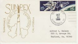 1968-10-12 USA Sunpex 3rd Philatelic Exhibition (80043)