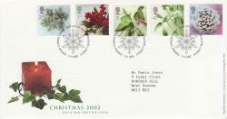 2002-11-05 Christmas Stamps Bethlehem FDC (80059)