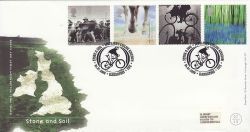 2000-07-04 Stone and Soil Stamps Glenrothes FDC (80066)