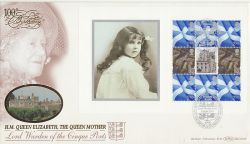 2000-08-04 Queen Mother Booklet Walmer FDC (80106)