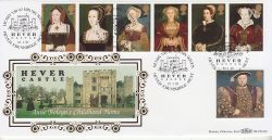 1997-01-21 King Henry VIII Hever Castle Benham FDC (80121)