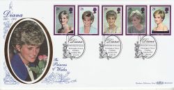 1998-02-03 Princess Diana Kensington Benham FDC (80124)