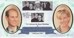 1999-06-15 Royal Wedding Stamps Windsor FDC (80131)