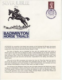 1976-04-08 Badminton Horse Trials Souv (80173)