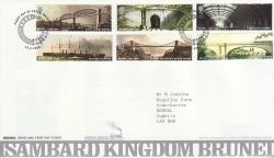 2006-02-23 Brunel Stamps Bristol FDC (80222)