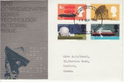 1966-09-19 Technology Stamps Romford FDC (80246)
