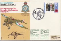 1972-05-13 RAF 3 Sqn Formation Anniv BF 1286 PS Souv (80319)