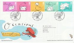 2004-02-03 Occasions Stamps Merry Hill FDC (80347)