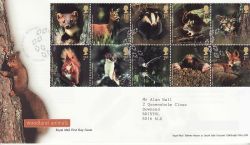 2004-09-16 Woodland Animals Stamps Woodland FDC (80355)