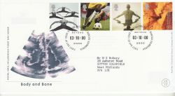 2000-10-03 Body and Bone Stamps Bureau FDC (80394)