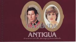 Barbuda 1981 Royal Wedding Booklet (80398)