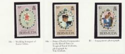 Bermuda 1981 Royal Wedding Stamps MNH (80421)