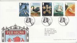2003-08-12 Pub Signs Stamps T/House FDC (80460)