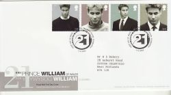 2003-06-17 Prince William Stamps T/House FDC (80462)