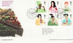 2005-08-23 Changing Tastes in Britain T/House FDC (80508)