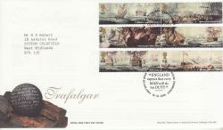 2005-10-18 Trafalgar Stamps Tallents House FDC (80511)