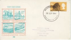 1966-09-19 Technology 4d Stamp Manchester FDC (80581)