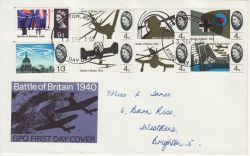 1965-09-13 Battle of Britain Stamps Brighton FDC (80666)