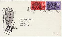 1965-09-01 Arts Festival Phos Stamps London FDC (80679)