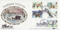 1990-11-13 Christmas Stamps Windsor FDC (80752)