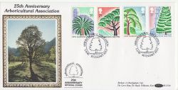 1990-06-05 Kew Gardens Stamps Sevenoaks Silk FDC (80756)