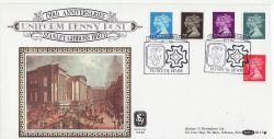 1990-01-10 Penny Black Anniv Stamps Plymouth FDC (80760)