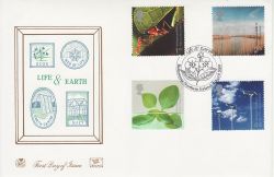 2000-04-04 Life and Earth Stamps Ballymena FDC (80858)