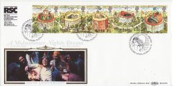 1995-08-08 Shakespeare Stamps Stratford FDC (80889)