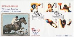 1996-07-09 Olympics Richard Meade Benham FDC (80891)