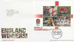 2003-12-19 Rugby England Winners T/House FDC (80917)