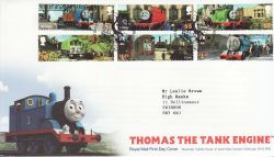 2011-06-14 Thomas the Tank Engine Stamps Box FDC (80936)