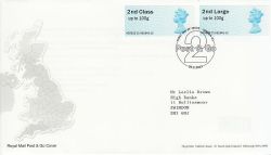 2013-02-20 2nd Post and Go Stamps London FDC (80946)