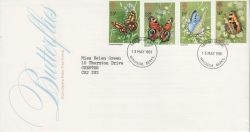 1981-05-13 Butterflies Stamps Windsor FDC (81020)