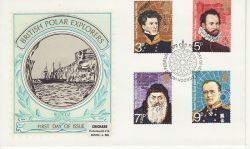 1972-02-16 Polar Explorers Stamps London WC FDC (81111)