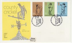 1973-05-16 Cricket Stamps Lords London NW FDC (81120)