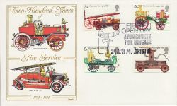 1974-04-24 Fire Service Stamps Avon Bristol FDC (81127)