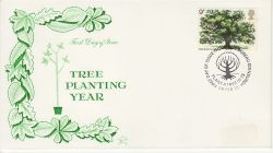1973-02-28 British Trees Stamp Bureau FDC (81161)