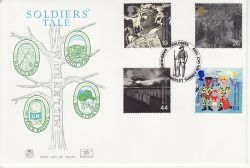 1999-10-05 Soldiers Tale Stamps Sandhurst FDC (81166)