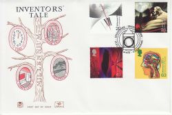 1999-01-12 Inventors Tale Stamps Lacock FDC (81174)