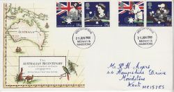 1988-06-21 Australia Bicentenary Stamps Medway FDC (81205)